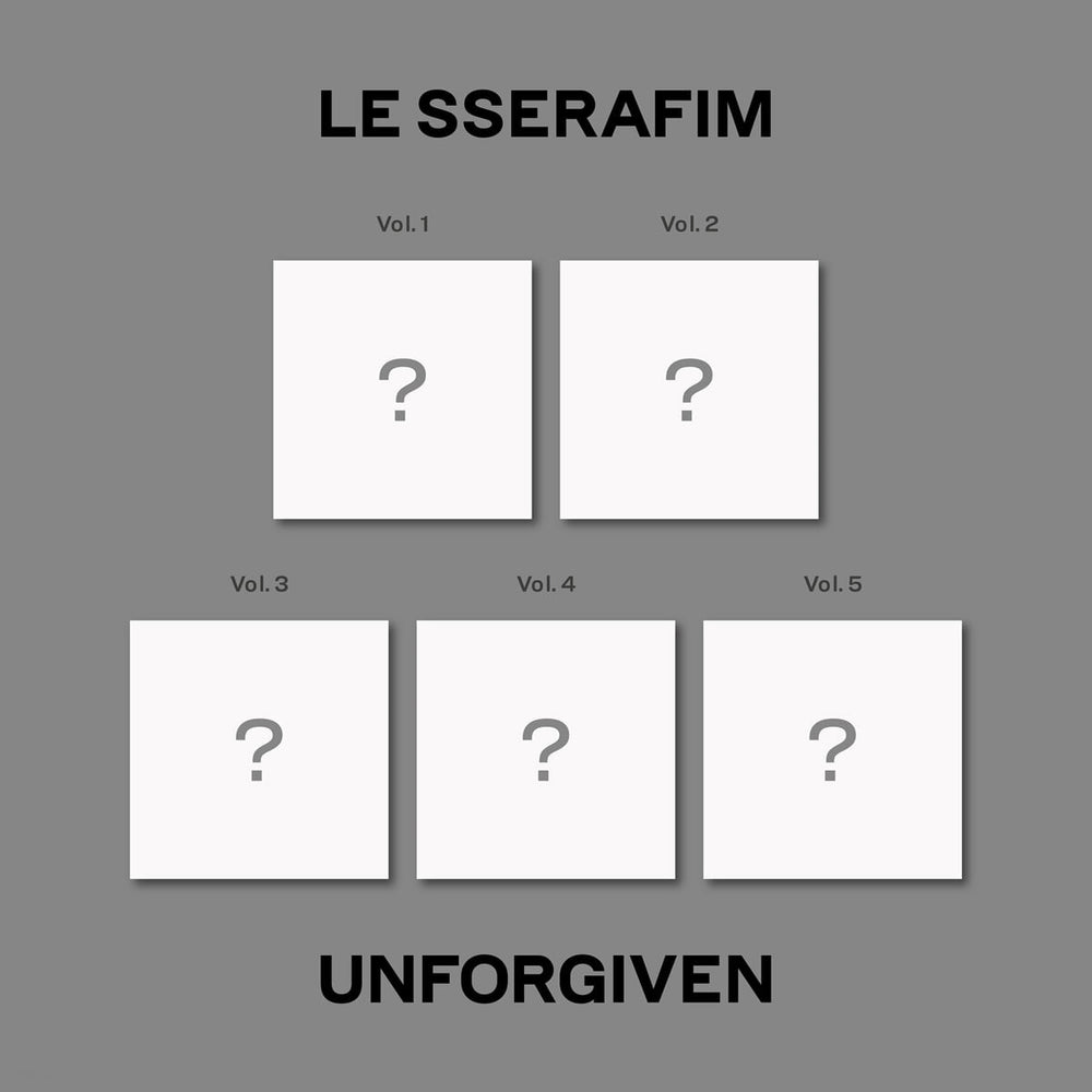 LE SSERAFIM - UNFORGIVEN : 1st Studio Album (Compact Version)