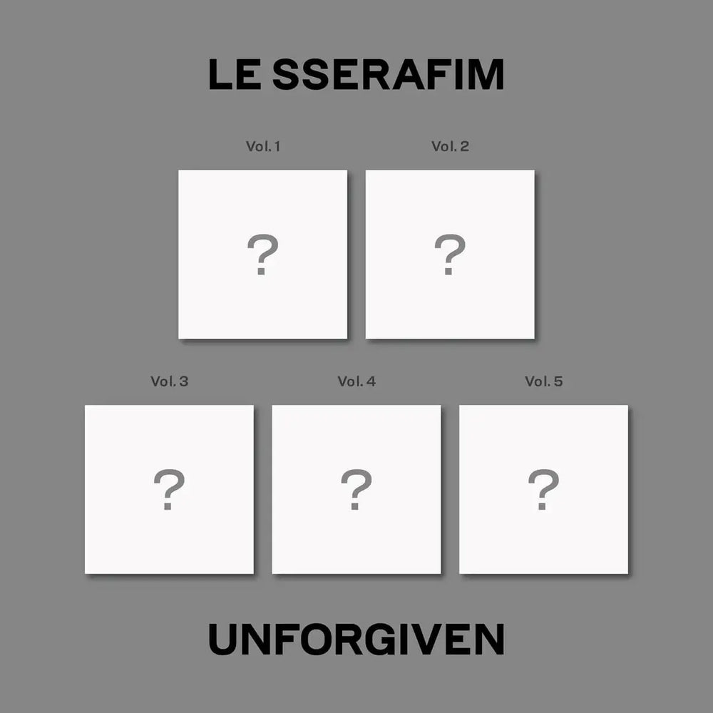 LE SSERAFIM - UNFORGIVEN : 1st Studio Album (Compact Version) - LE SSERAFIM - Album - Harumio
