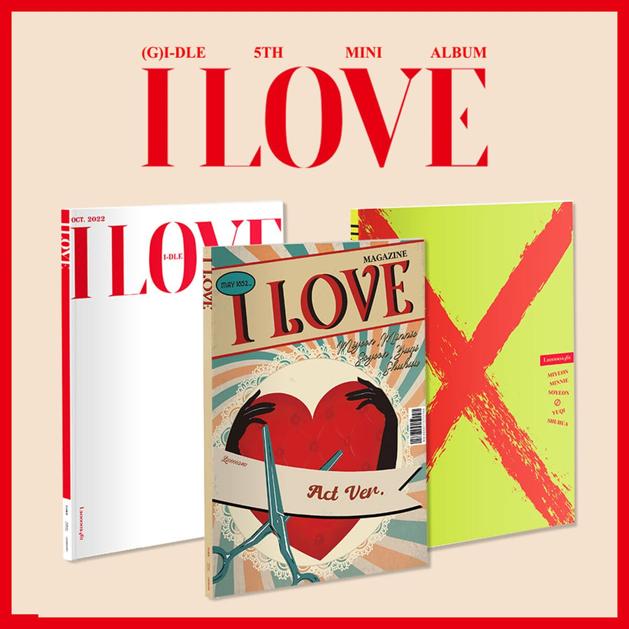 (G)I-DLE - I Love : 5th Mini Album - Cube Entertainment - Album - Harumio