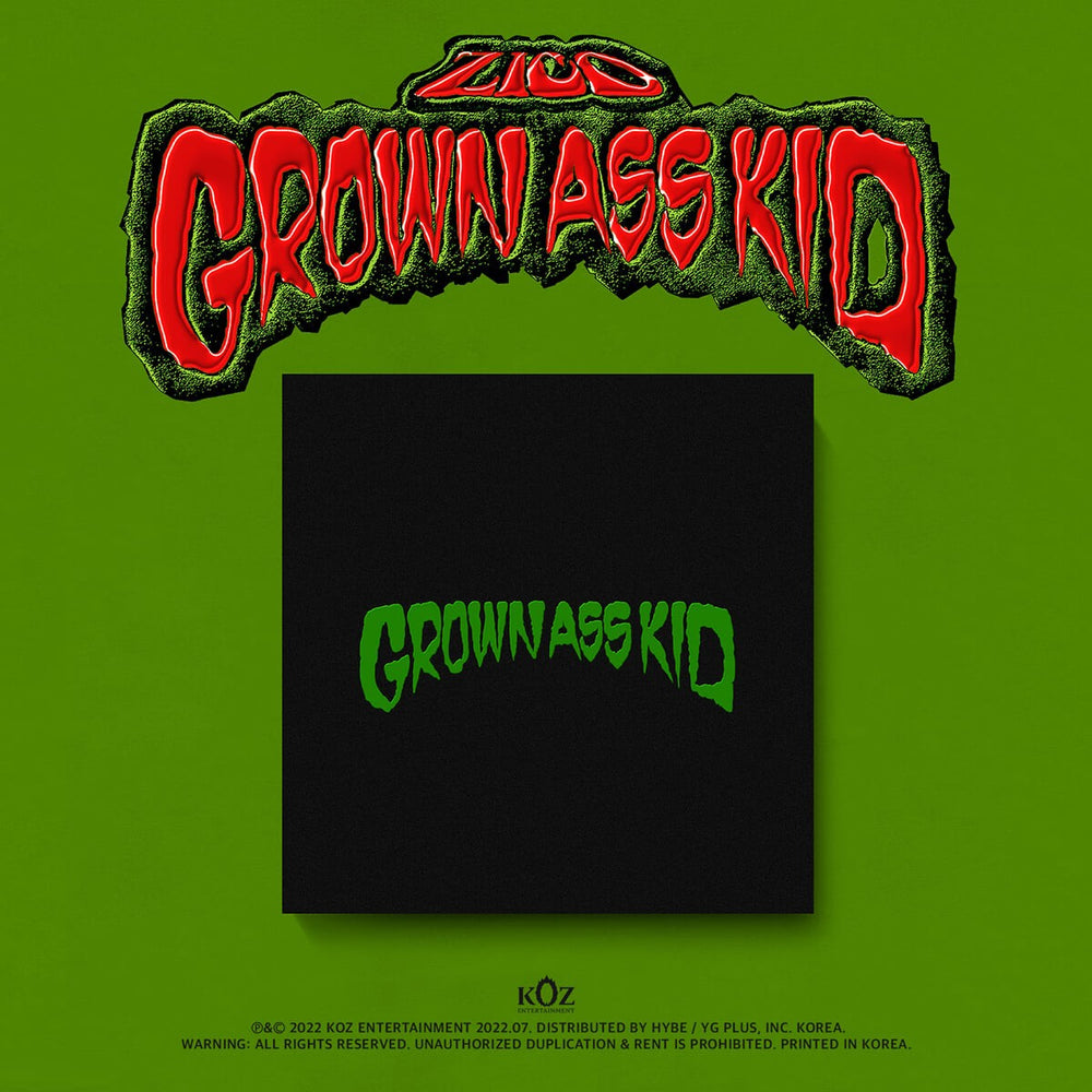 ZICO - Grown Ass Kid : 4th Mini Album