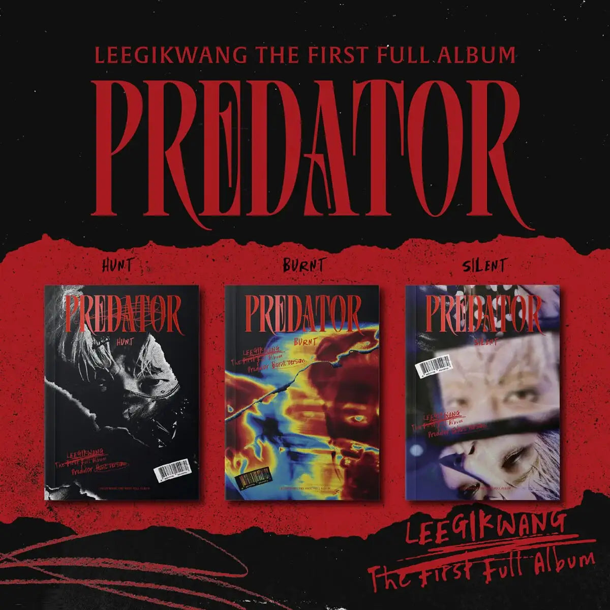 Lee Gikwang - Predator : Album Vol. 1 - WOODZ - Album - Harumio