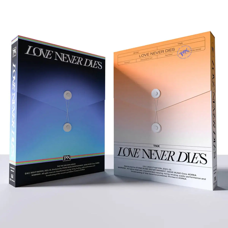 TNX - LOVE NEVER DIES : Mini Album Vol. 2 - TNX - Album - Harumio