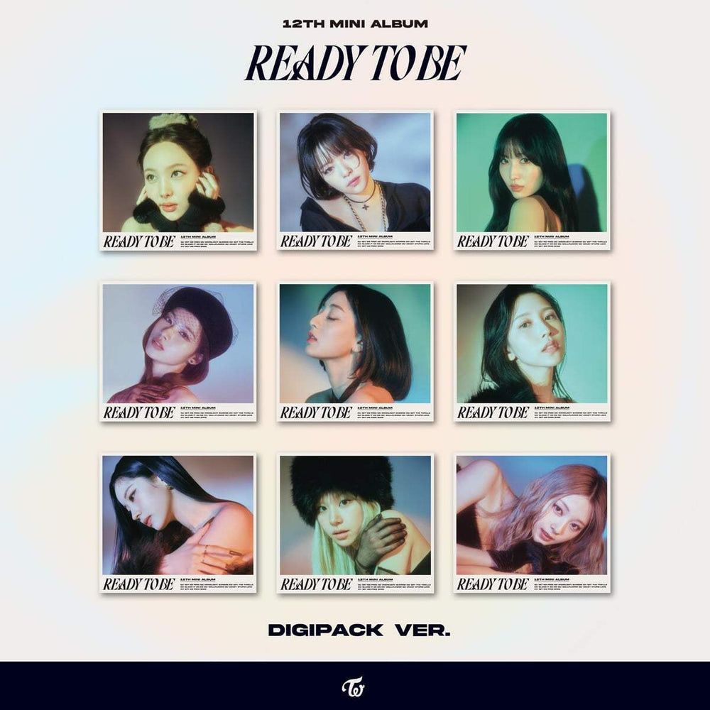 TWICE - READY TO BE : 12th Mini Album (Digipack Version) - TWICE - Album - Harumio