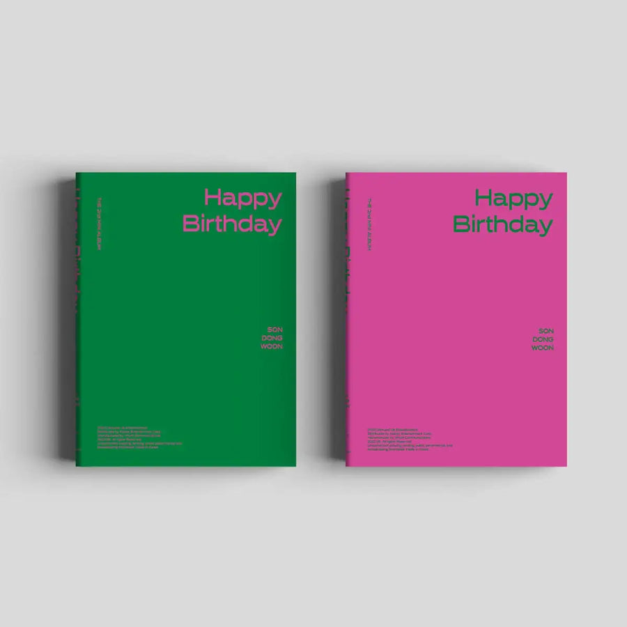 Son Dong-woon - HAPPY BIRTHDAY : 2nd Mini Album - Son Dong-woon - Album - Harumio