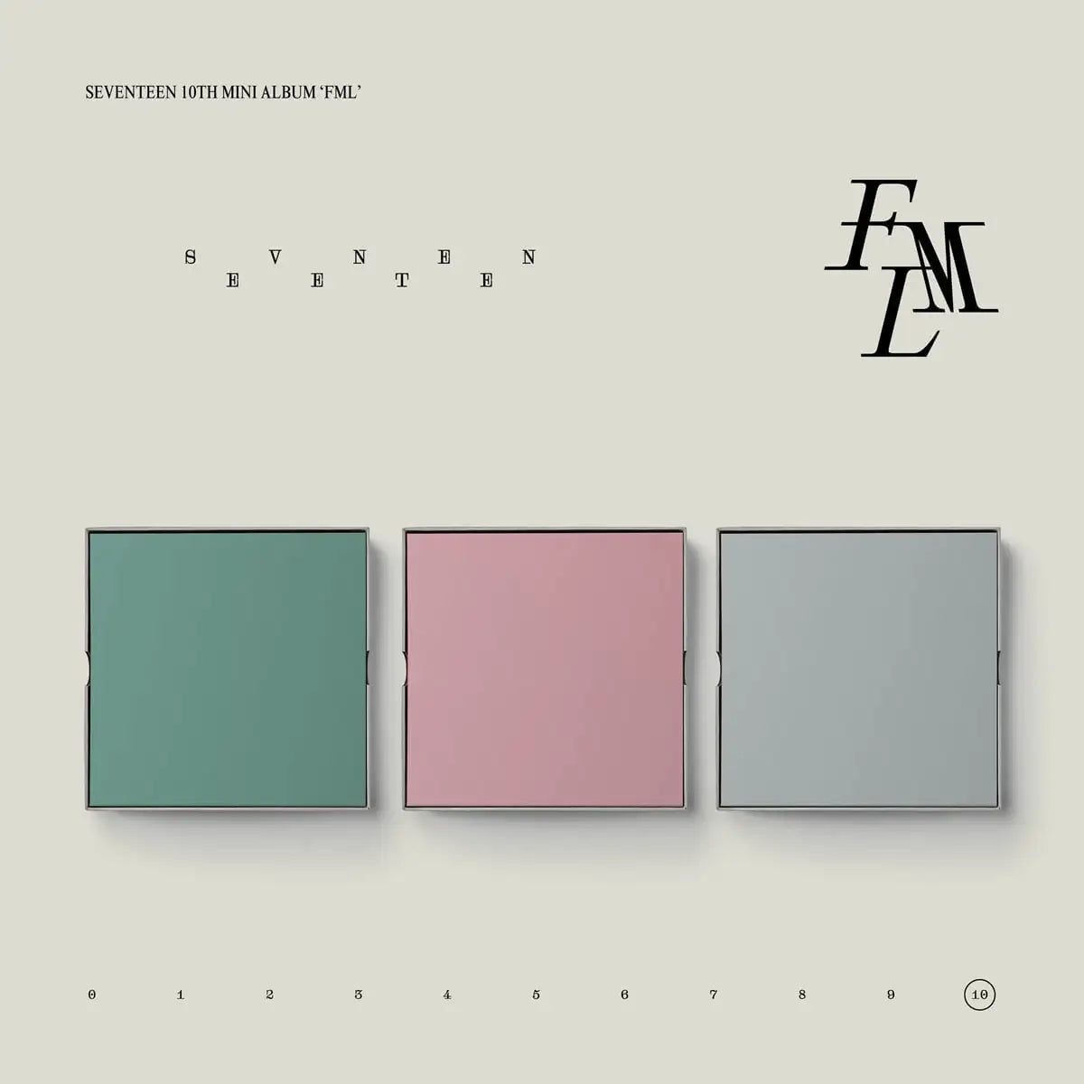 SEVENTEEN - FML : Mini Album Vol. 10 - SEVENTEEN - Album - Harumio