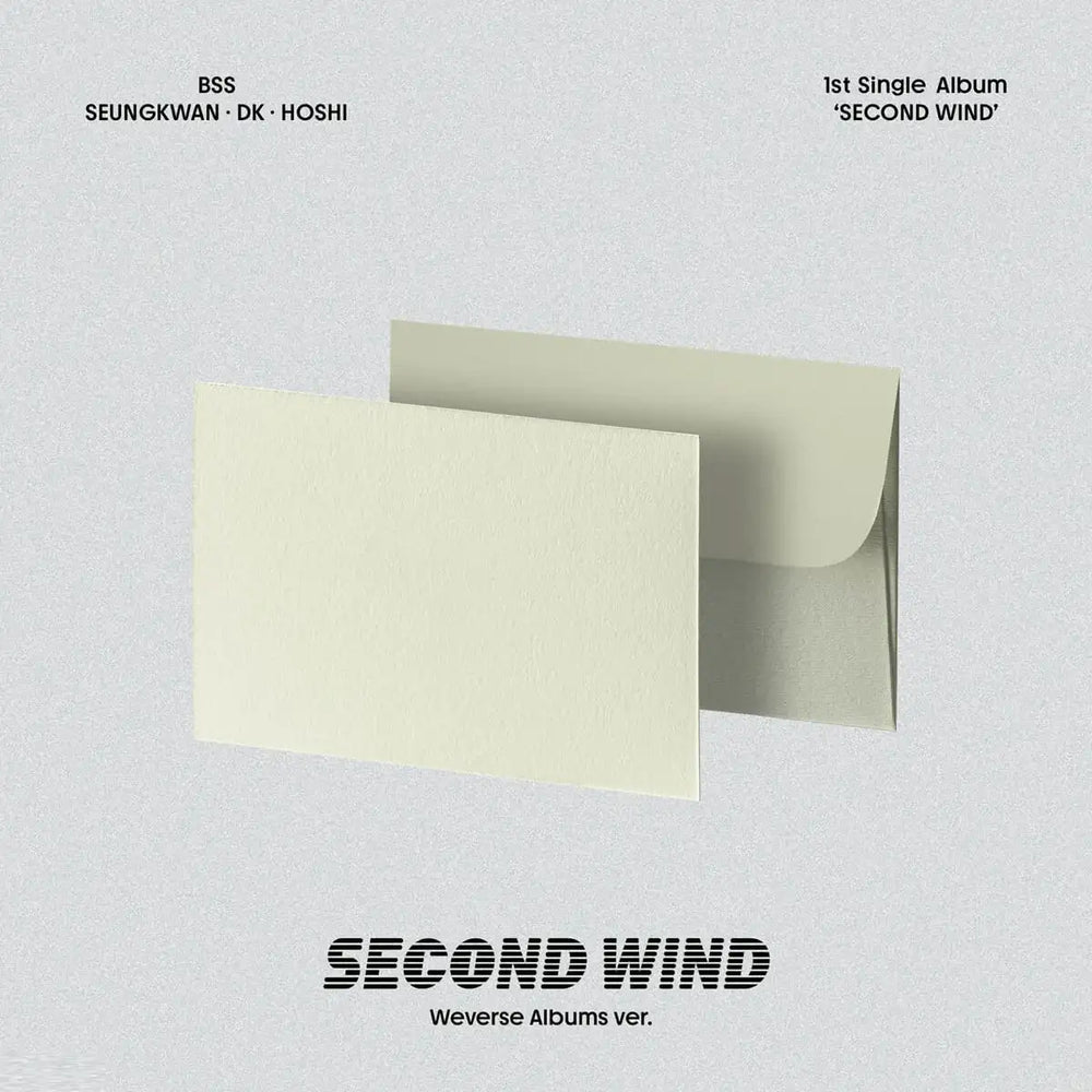 SEVENTEEN's Boo Seok Soon - Second Wind : 1st Single Album (Weverse Album) - BSS - Album - Harumio