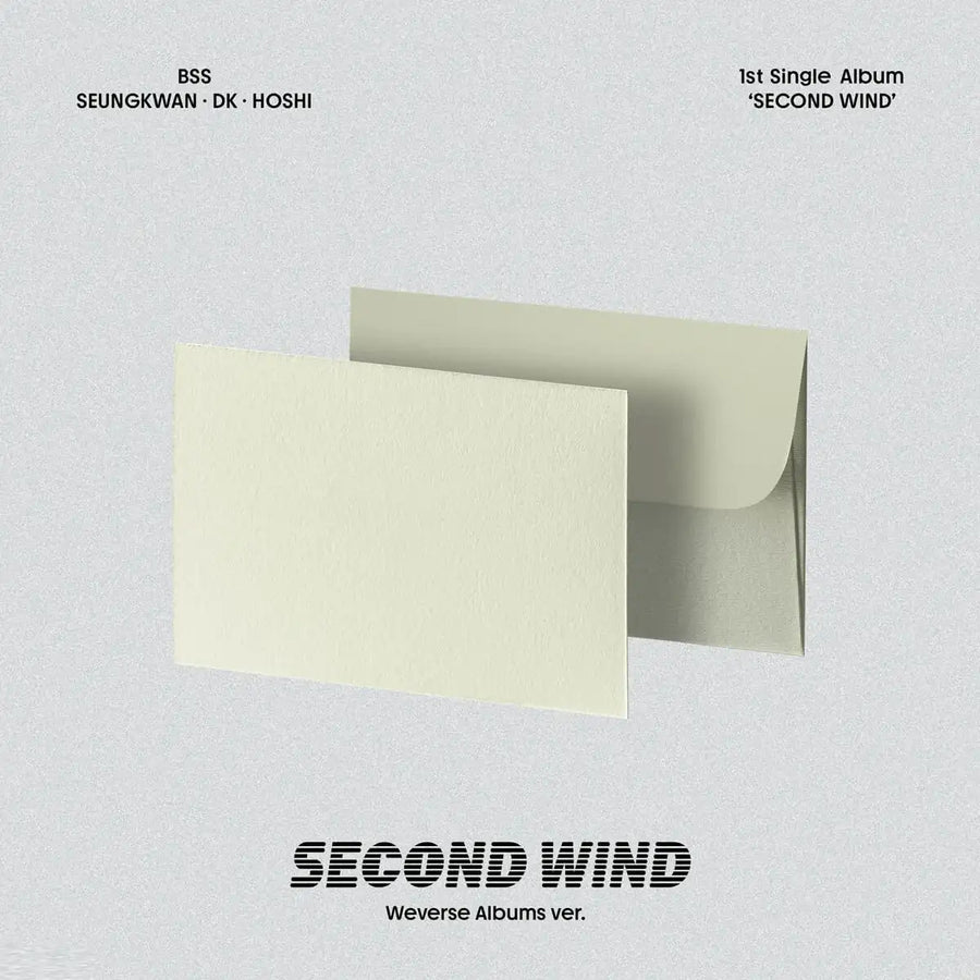SEVENTEEN's Boo Seok Soon - Second Wind : 1st Single Album (Weverse Album) - BSS - Album - Harumio