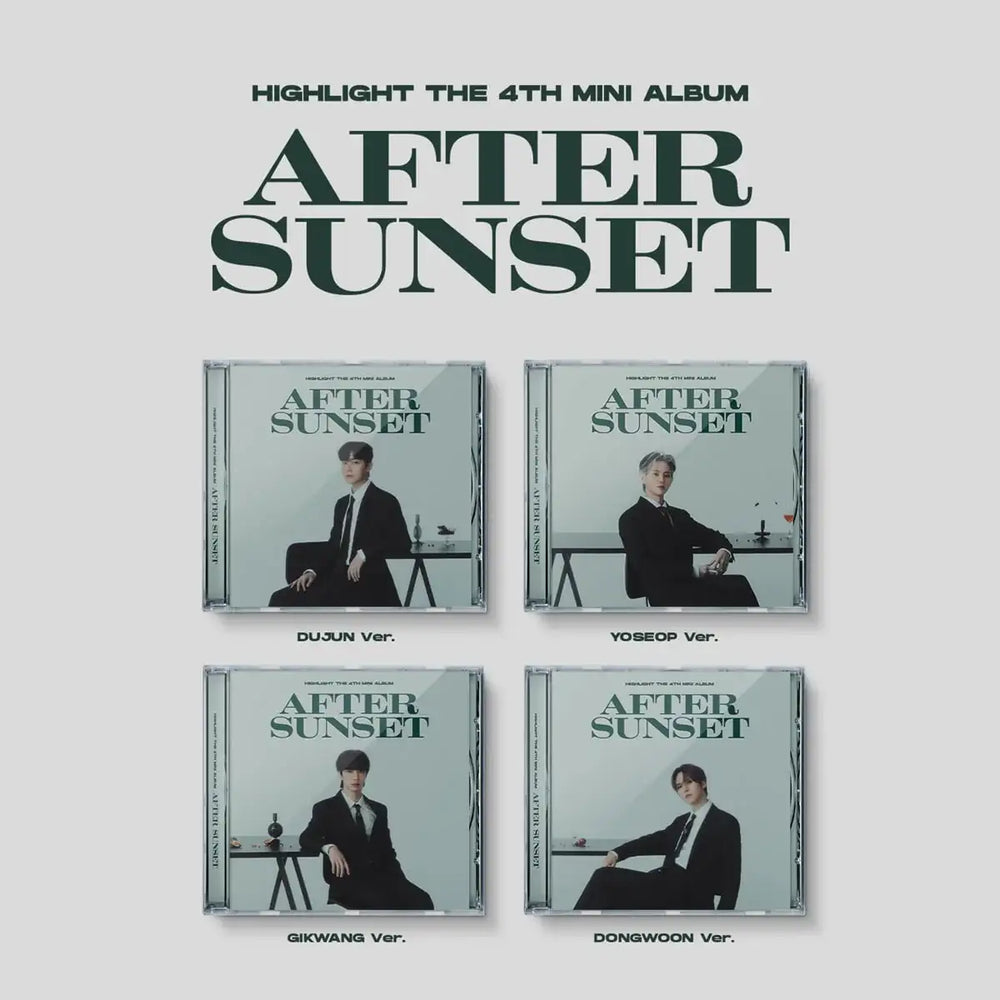 Highlight - After Sunset : 4th Mini Album (Jewel Version) - Highlight - Album - Harumio
