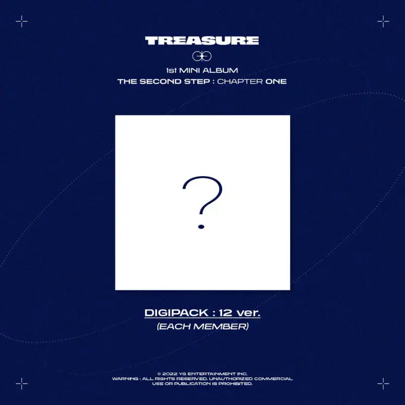 TREASURE - The Second Step: Chapter One [Digipack Version] - YG Entertainment - Album - Harumio