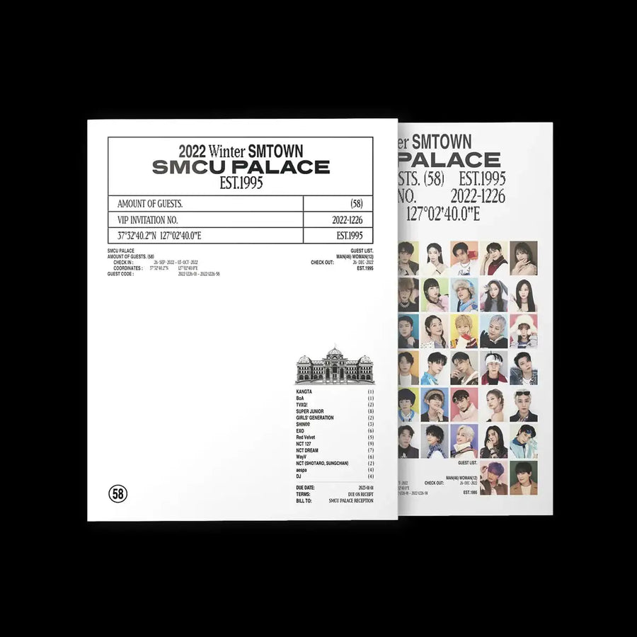 SMTOWN - 2022 Winter SMTOWN : SMCU PALACE (Portrait Book Version) - SM Entertainment - Album - Harumio