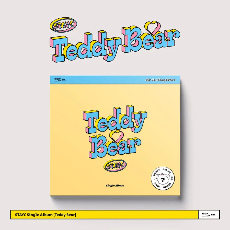 STAYC - Teddy Bear : 4th Single Album (Digipack Version) - STAYC - Album - Harumio