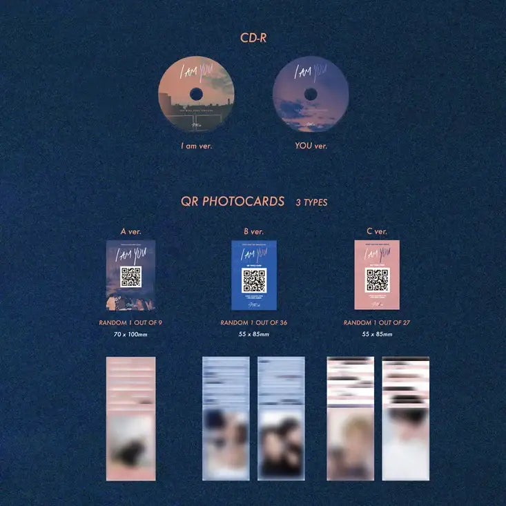 Stray Kids - I am YOU - Random I am or YOU version - Preorder - Stray Kids - Mini Album - Harumio