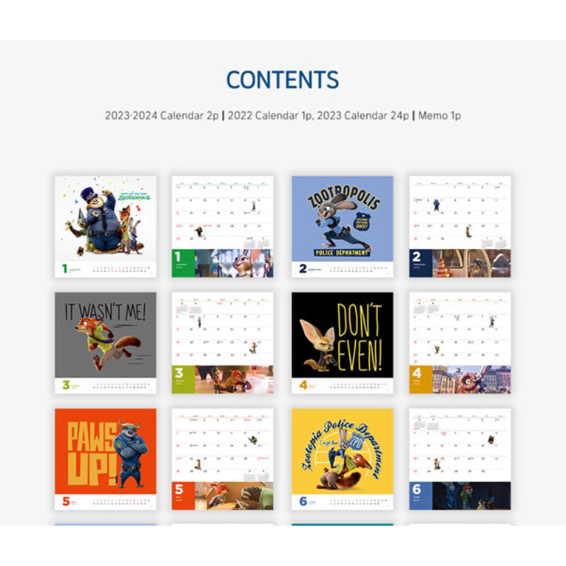 ARTNUOVEAU - 2023 Characters Desk Calendar Collection - ARTNUOVEAU - Calendar - Harumio