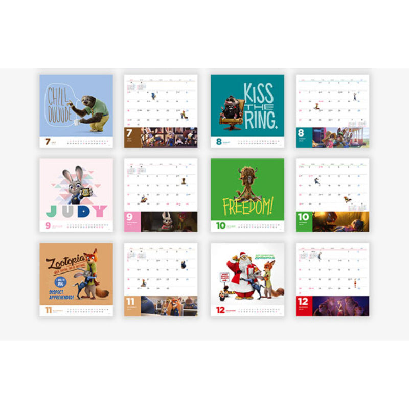ARTNUOVEAU - 2023 Characters Desk Calendar Collection - ARTNUOVEAU - Calendar - Harumio