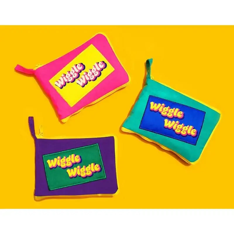 Wiggle Wiggle - Zipper Colour Block Bag - Wiggle Wiggle - Home & Living - Harumio