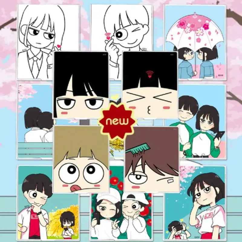 Love Revolution - Folding Square Mirrors - Webtoon Shop - Accessories - Harumio