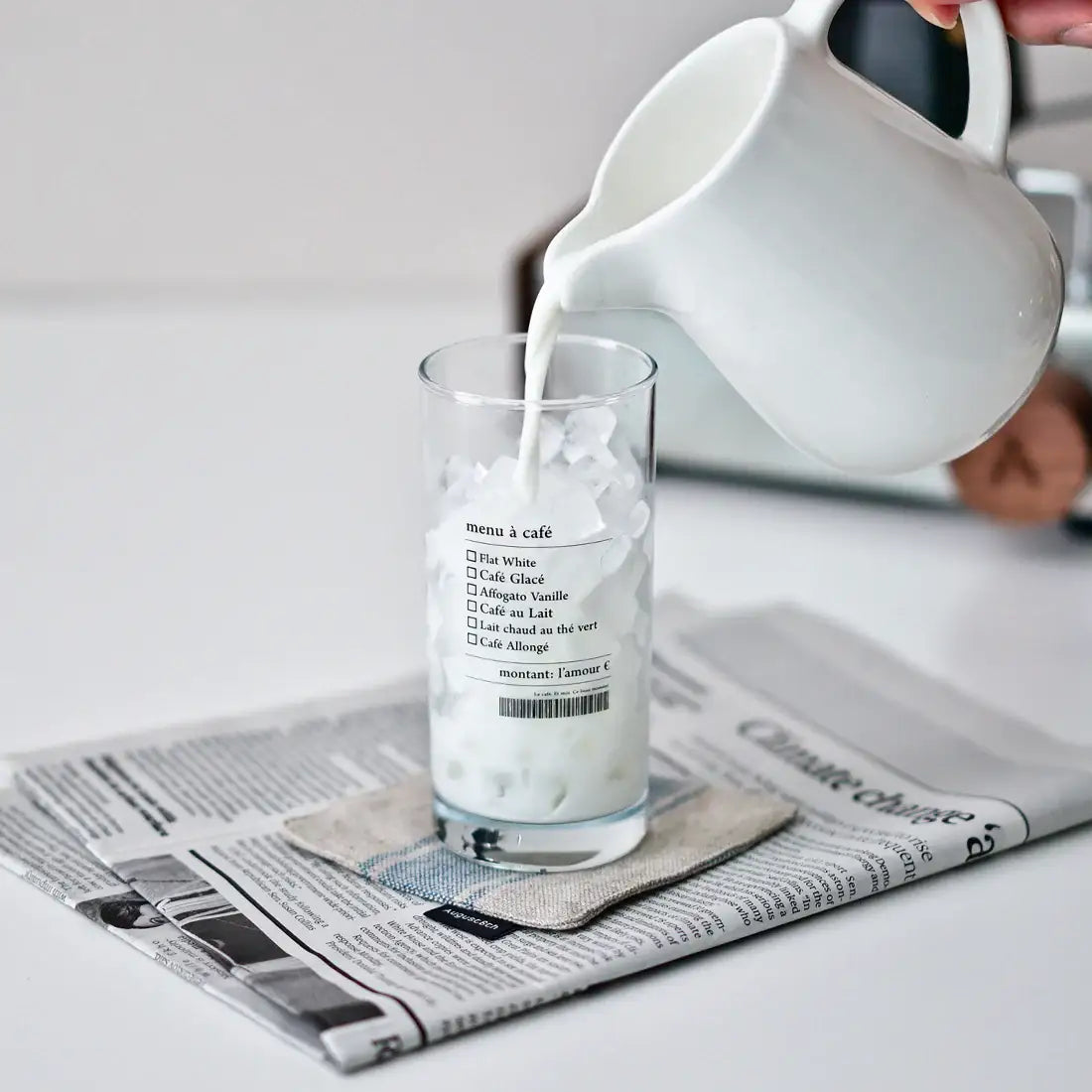 August8th - Menu A Cafe Glass (290ml) Long Type - August8th - Accessories - Harumio