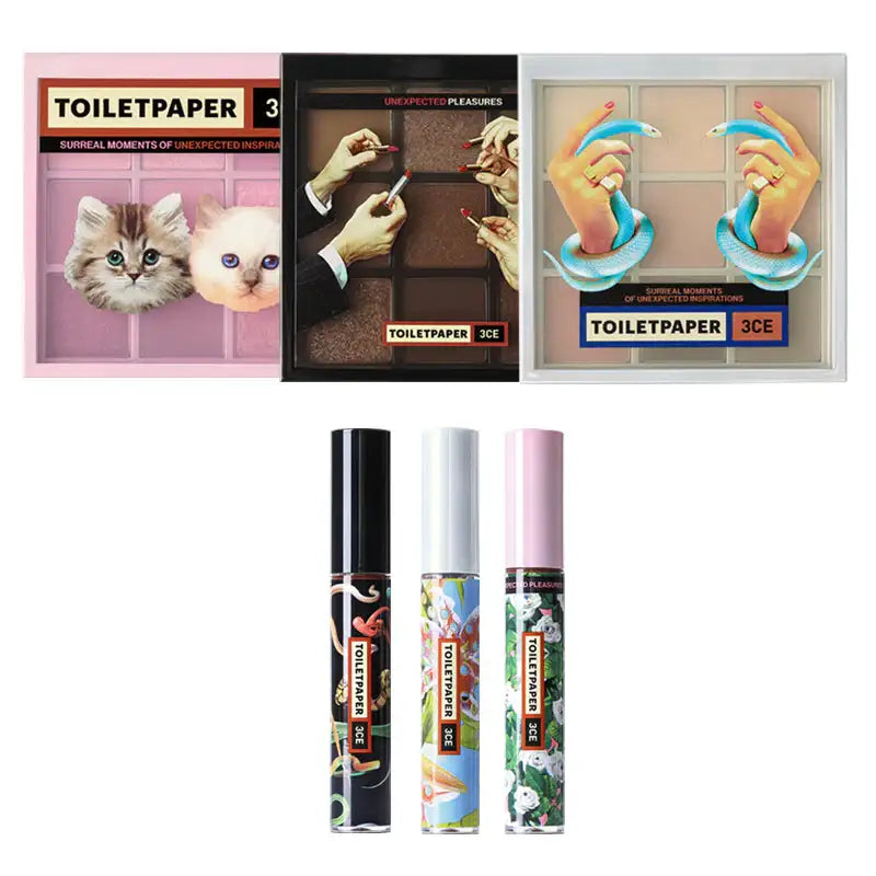 3CE x TOILETPAPER - Half Kit - 3CE - Makeup Kit - Harumio