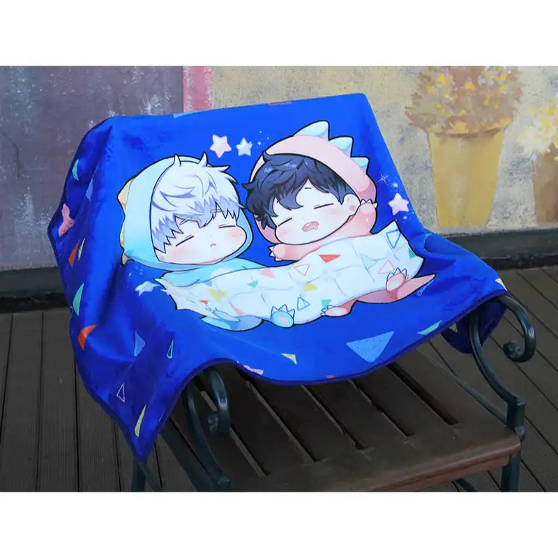 Cherry Blossoms After Winter - Double-sided Webtoon Blanket Ver.2 - Webtoon Shop - Blanket - Harumio