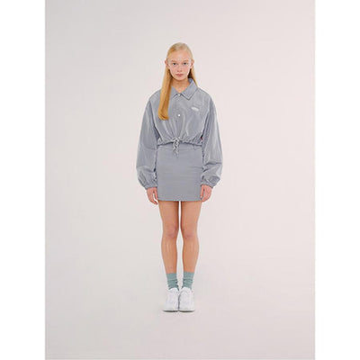 Kirsh - Short H-Line Skirt - Grey