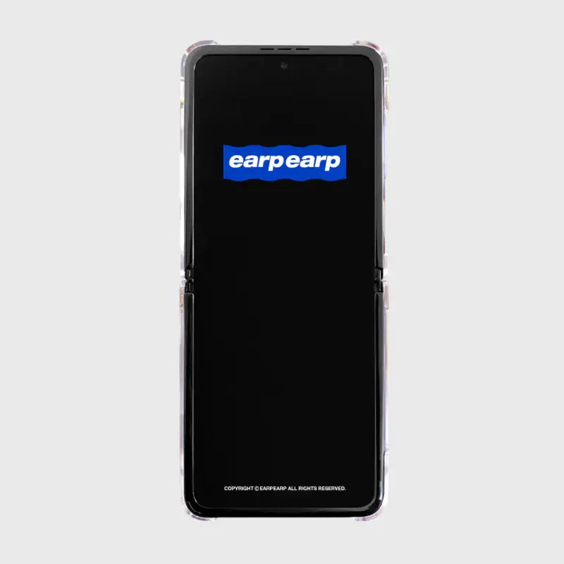 Earpearp x Pengsoo - Steel Pengsoo Galaxy Z Flip Clear Hard Case - Earpearp x Pengsoo - Phone Case - Harumio