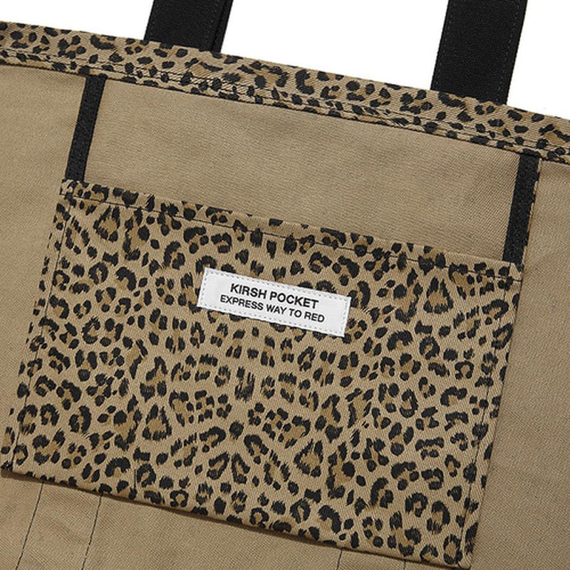 Kirsh - Pocket Shoulder Bag - Leopard