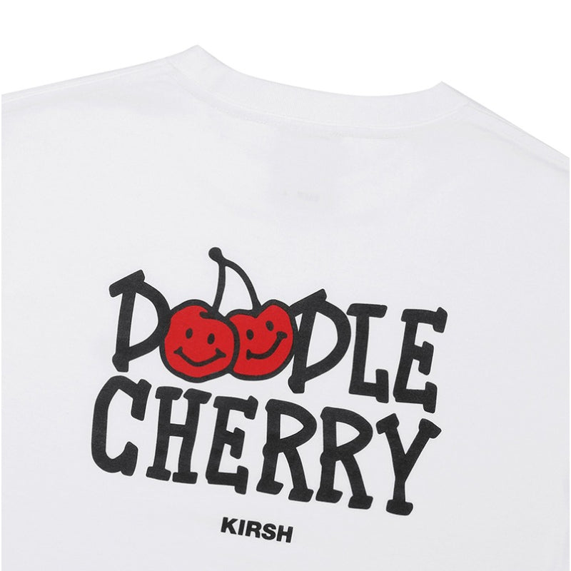 Kirsh - Doodle Cherry Graphic Short Sleeve T-shirt