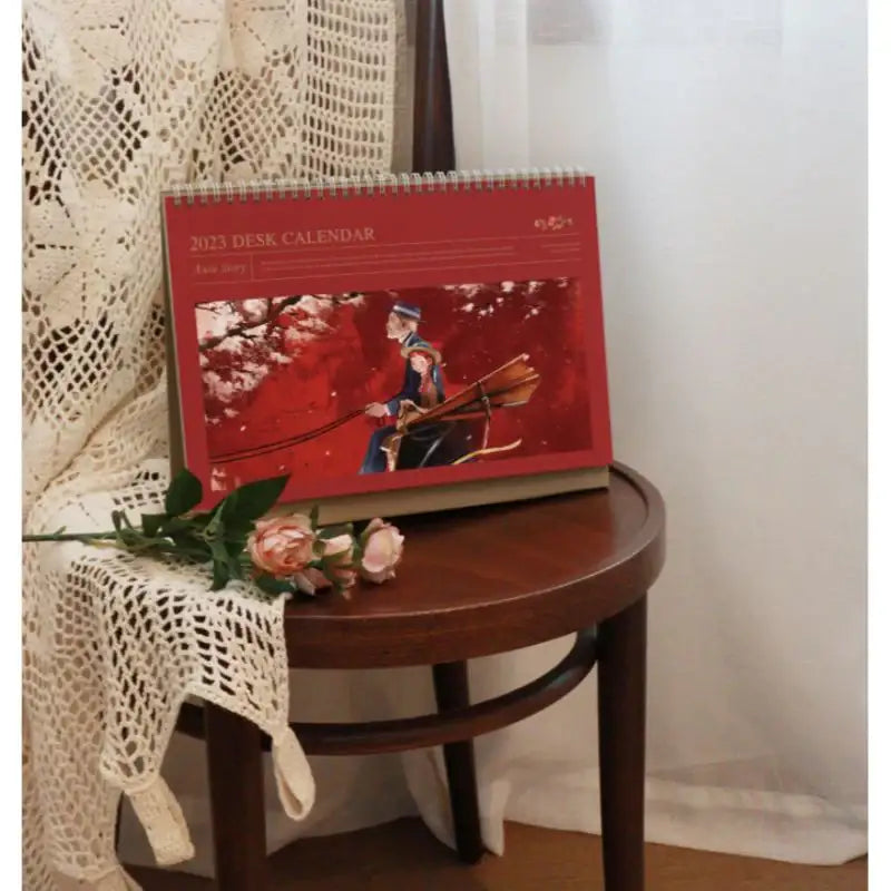 INDIGO - 2023 Anne Story Desk Calendar - Indigo - Calendars - Harumio