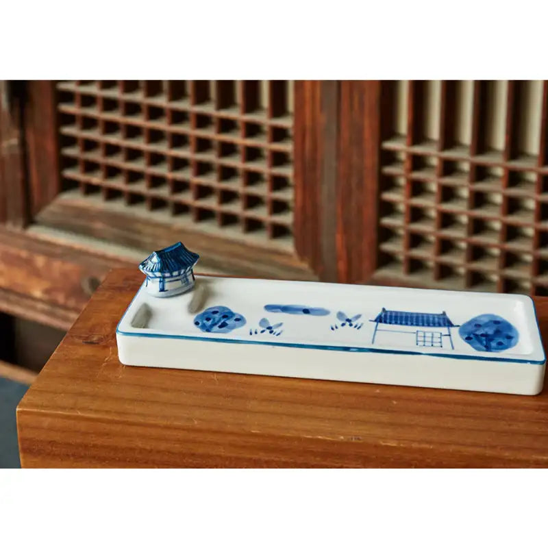 HK Studio - Moony Ceramic Hanok Pencil Rest - HK Studio - Stationary - Harumio
