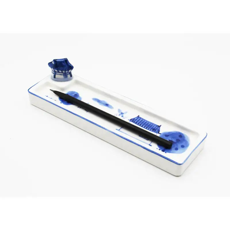 HK Studio - Moony Ceramic Hanok Pencil Rest - HK Studio - Stationary - Harumio