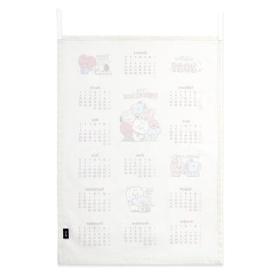 NARA HOME DECO X BT21- Sketch Fabric Calendar