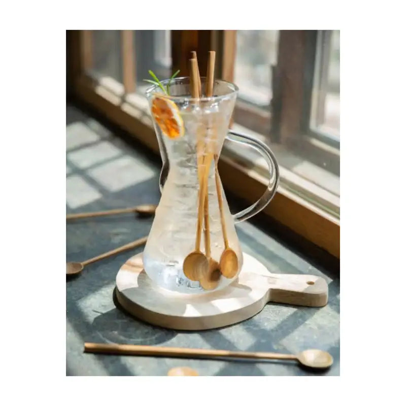 Bosan Pottery - Teak Round Long Spoon - Bosan Pottery - Home & Living, Accessories - Harumio