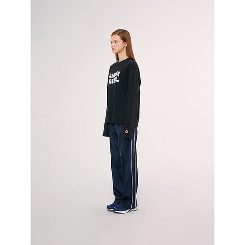 Kirsh - Long Sleeved Kirsh Girl Logo T-Shirt - Black