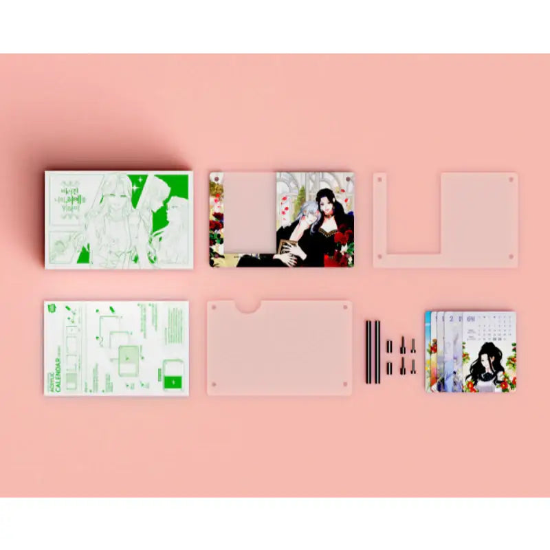 For My Derelict Favorite - 2023 Acrylic Calendar - Webtoon Friends - Calendar - Harumio