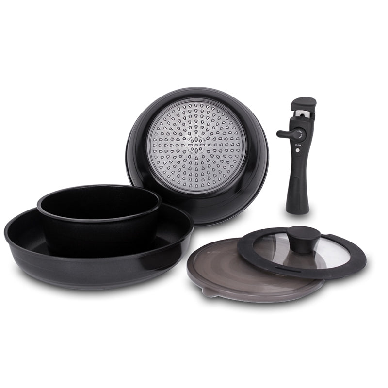 Pallas - Detachable Handle - Korean Cookware Set