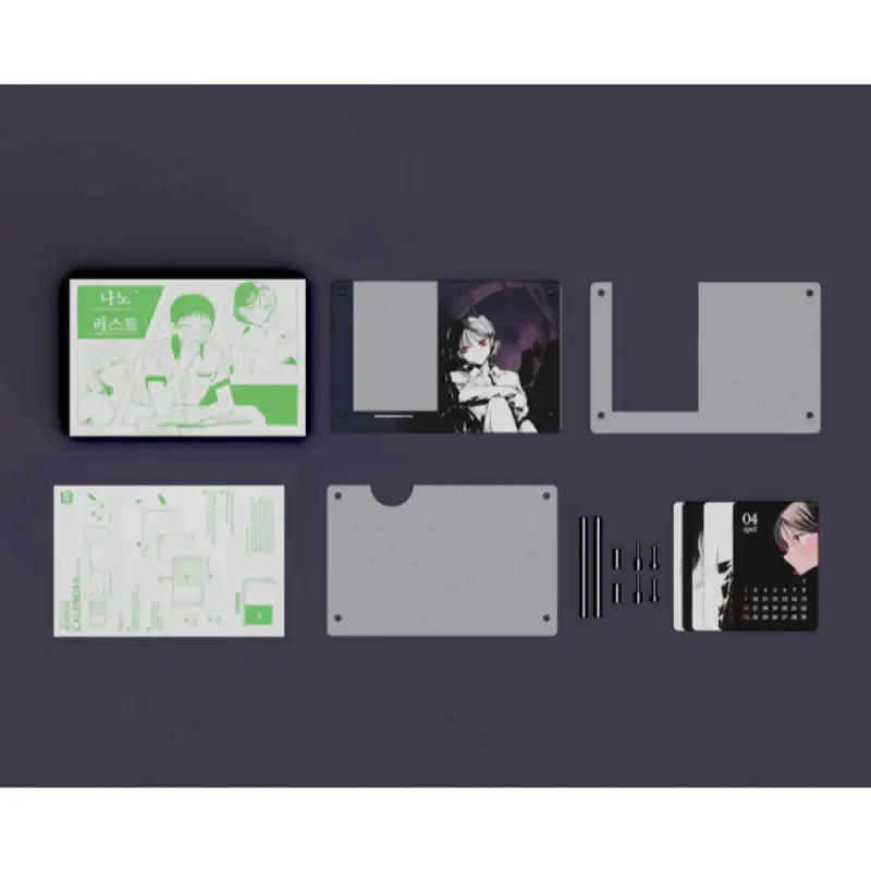 Nano List - 2023 Acrylic Calendar - Webtoon Friends - Calendar - Harumio