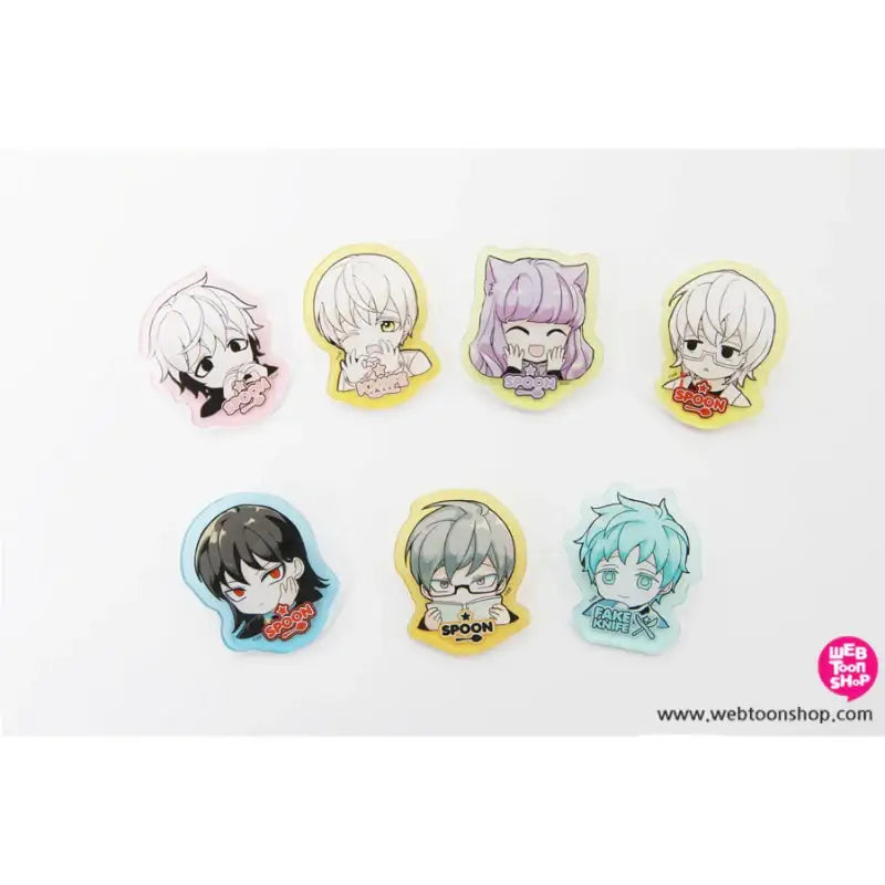I Don't Want This Kind Of Hero - Acrylic Badge - Webtoon Shop - Badges - Harumio