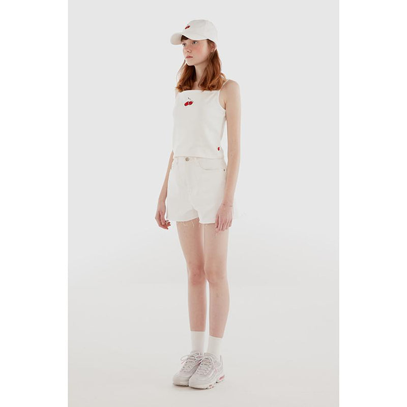 Kirsh - Stitch Shorts - White