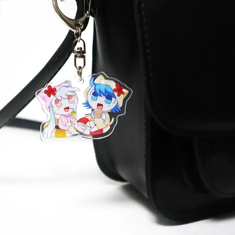 Hero Demon King Spaceman - Double-sided Acrylic Keyring - Webtoon Shop - Keyring - Harumio