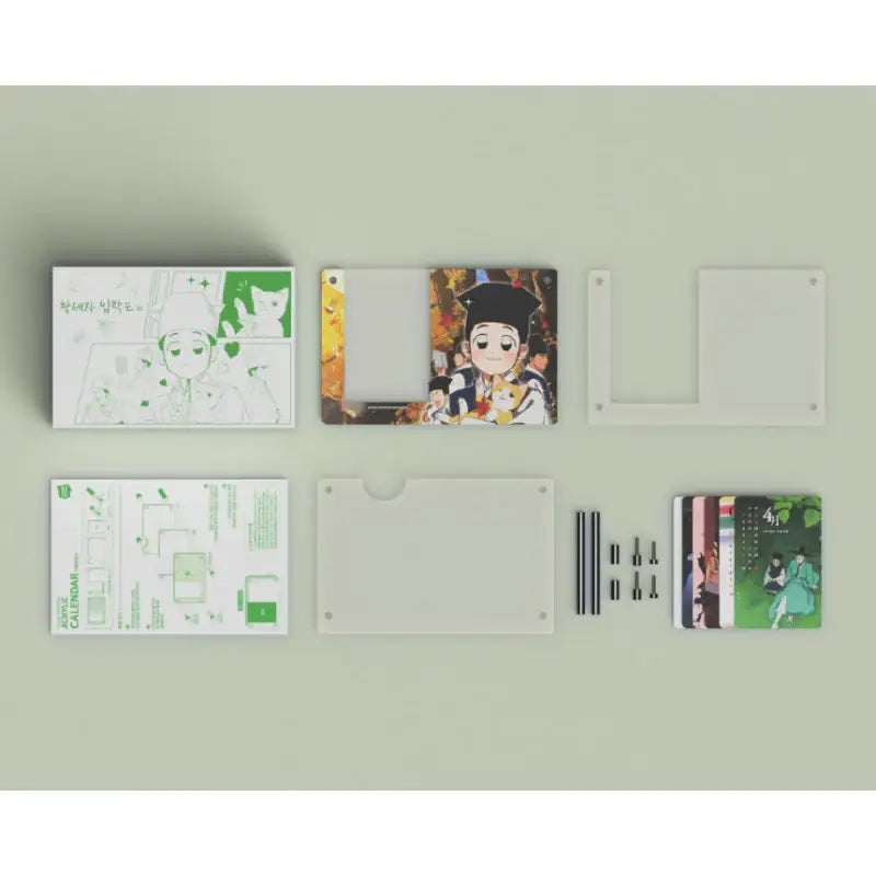 Crown Prince Admission - 2023 Acrylic Calendar - Webtoon Friends - Calendar - Harumio