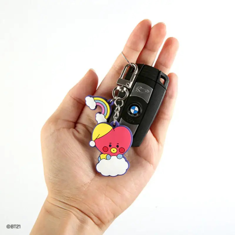 BT21 x Monopoly - Baby Silicone Keyring DREAM - BT21 x Monopoly - Accesories - Harumio