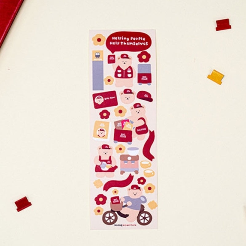 Big Issue x Lagomihome - Pencil Case & Big Bear Stickers Set