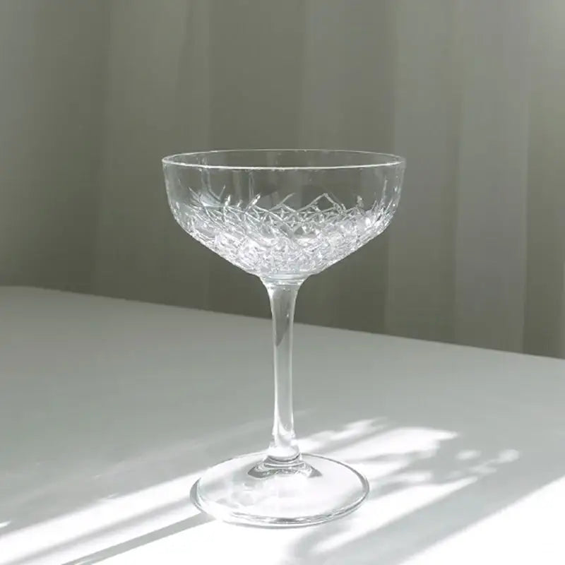 Like A Cafe - Crystal Cut Champagne Goblet - Like A Cafe - Home & Living - Harumio