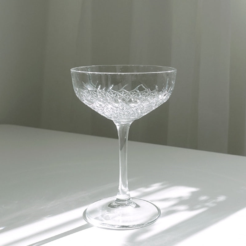 Like A Cafe - Crystal Cut Champagne Goblet