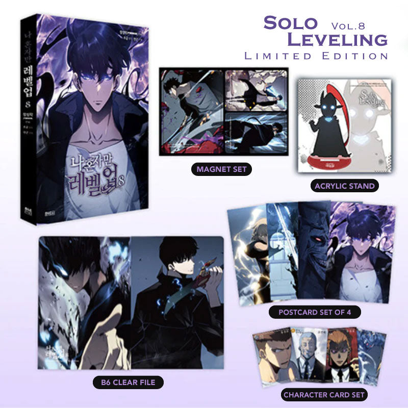 Solo Leveling (I Alone Level Up) Manhwa Books - DNC Webtoon Biz - Manhwa - Harumio