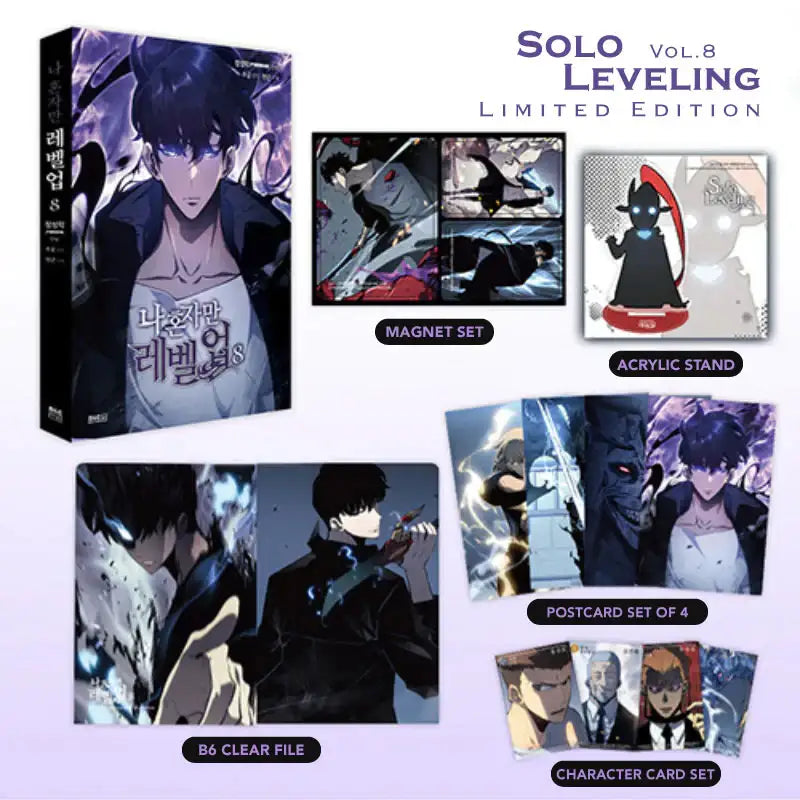 Solo Leveling (I Alone Level Up) Manhwa Books - DNC Webtoon Biz - Manhwa - Harumio