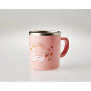 Korean Swan Lake - Double Stainless Cup With Handle (Non-Slip) - Modern House - Tableware - Harumio