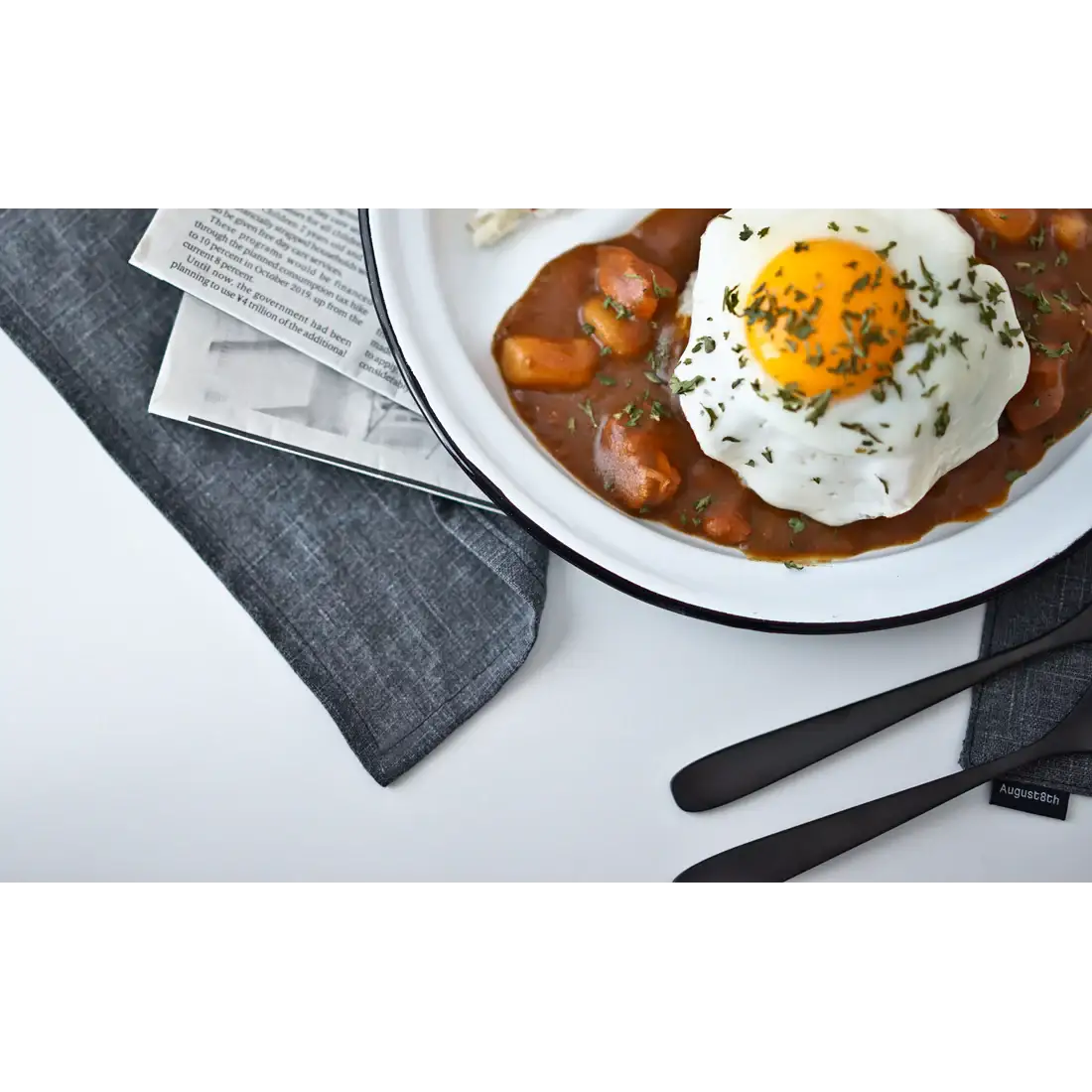 August8th - Plain Linen Kitchen Cloth - August8th - Accessories - Harumio