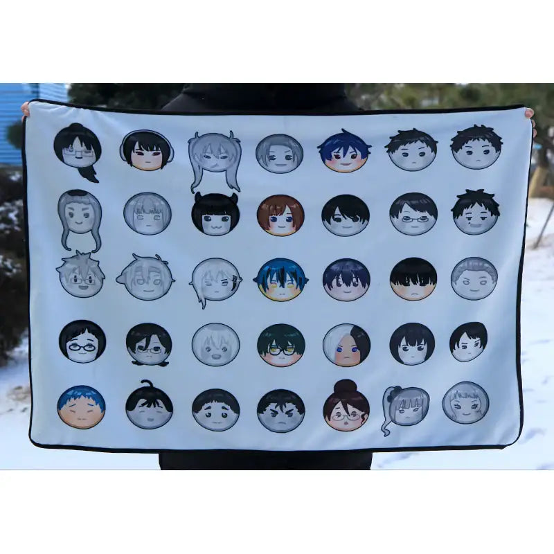 Excuse Me, but the World Will Be Gone for a While - Double-sided Webtoon Blanket - Webtoon Shop - Blanket - Harumio