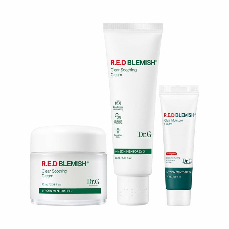 Dr.G - Red Blemish Clear Soothing Cream - Special Set